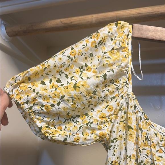 Sienna Sky Yellow and White Floral Mini Dress - Picture 5 of 8